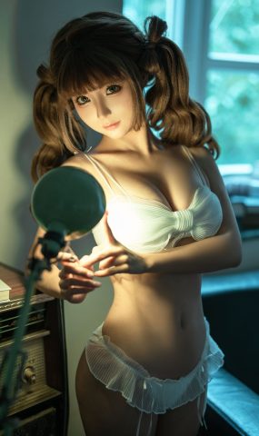 蠢沫沫 – 睡衣[15P]