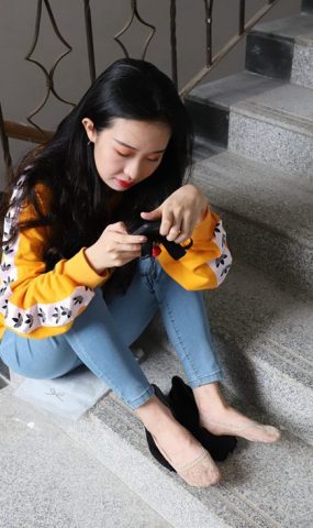 大西瓜爱牙膏-早期作品-S001 船袜 [255P]