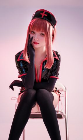 花铃 – 玛奇玛黑色互士[20P]