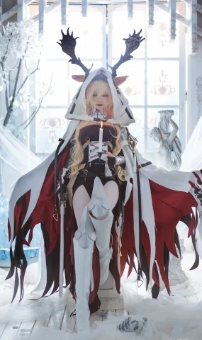 一千只猫薄禾 – 烛骑士 薇薇安娜[12P]