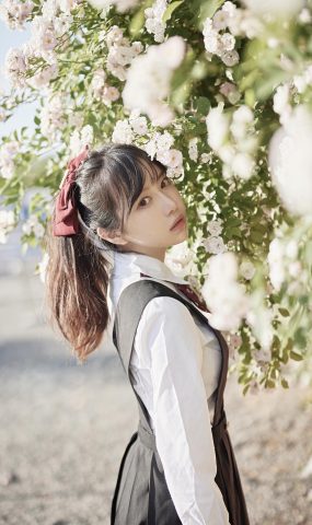 Shika小鹿鹿 – 蔷薇JK[14P]