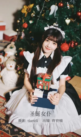 [YITUYU艺图语]2023.02.16 圣诞女仆 宵宵喵[36+1P]