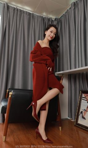 [IESS异思趣向] 2025.01.27 丝享家1961：小婕《红色针织裙（上）》[88P]