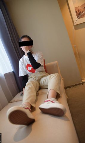 YJ街拍-015 粉色帆布鞋 (1) [84P]