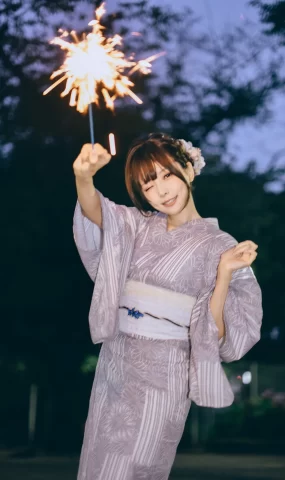 网紅Coser@ElyEE子 Yukata [50P]