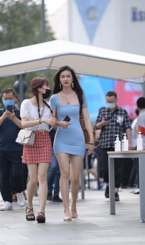 唯美街拍 NO.1266 视觉冲击街拍作品 – 她，我是真心喜欢，满分的身材[147P]