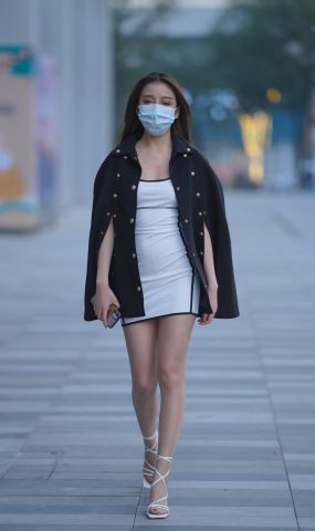 唯美街拍 NO.120 好养眼的白裙美眉 2 [109P]