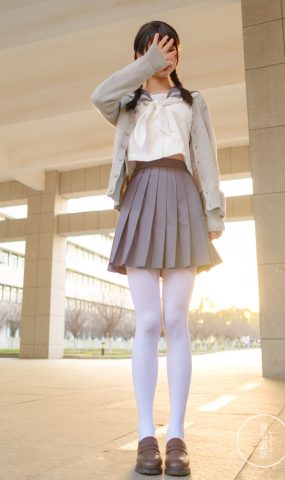 柴系小乖(稚乖画册) – 晴空 赤西夜夜 80D白丝[71P]