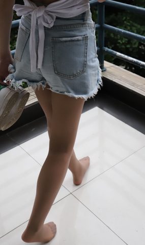 大西瓜爱牙膏-2019 8月活动 模特2（二） 热裤肉丝 (5) [63P]