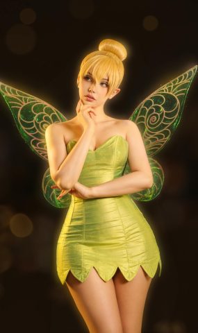 国外美女SayaTheFox NO.001 – Tinkerbell[15P]