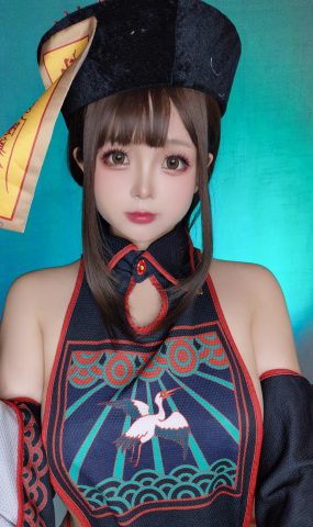 Cosplay日奈娇 万圣节 小僵尸 [18P]
