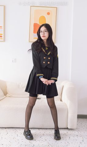 [BoBoSocks袜啵啵]NO.381 小甜豆-皮鞋、黑丝大腿袜、裸足[140P]