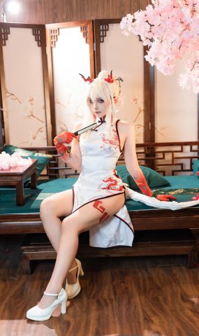 小和甜酒  & 橙风千雅 – 年夕旗袍双人御守[40P]