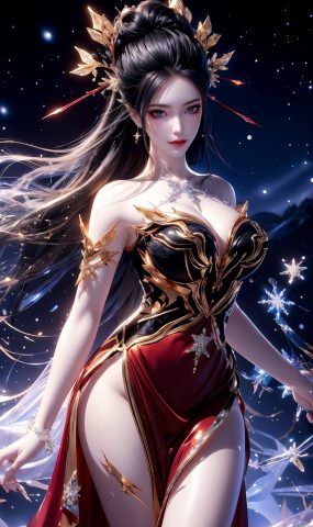 AI绘画 769 天行九歌-焰灵姬[61P]