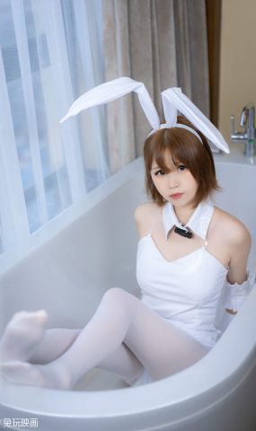兔玩映畫 C161 白色兔女郎 [43P]