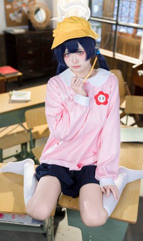 九柒喵 – 蔚蓝档案 妃咲幼稚园[25P]