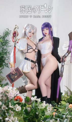 日本姓感罗莉Byoru & Hana Bunny – 葬送のフリーレン[17P]