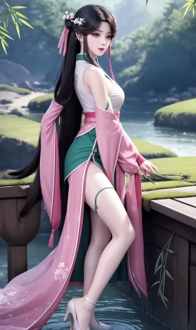 AI绘画 970 完美世界-火灵儿[32P]