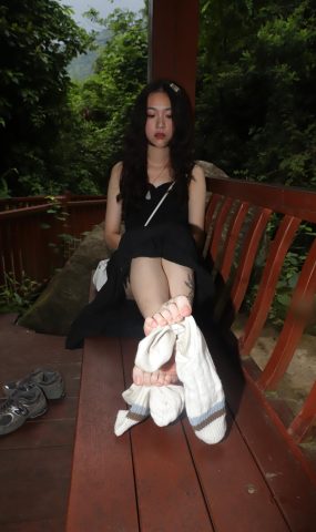 Pary摄影 NO.009 超美女神琪琪美妆照，把脚趾捆起来[125P]