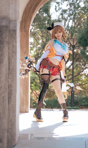 动漫博主w百合欧皇子w 碧蓝航线莱莎 [23P]