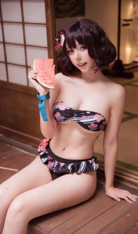 菌烨tako – 葛饰北斋 水着[7P]