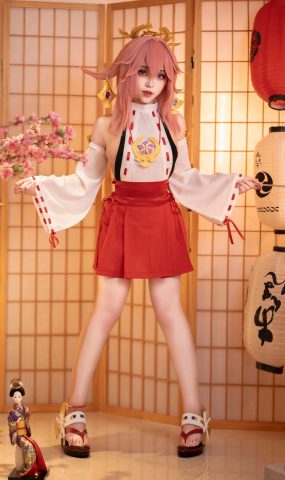 Bangni邦尼 – 原神 八重神子[5P]