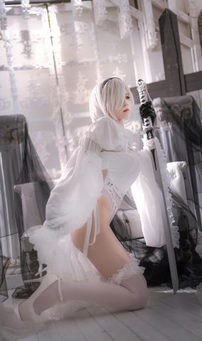 动漫博主桜满三时  2B花嫁 [12P]