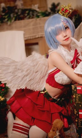 花柒Hana – 圣诞蕾姆[22P]