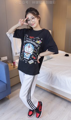 [BoBoSocks袜啵啵]NO.382 小沫-板鞋、白棉袜[143P]