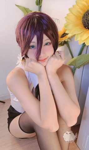 动漫博主如月灰 – 电锯人REZE [34P]