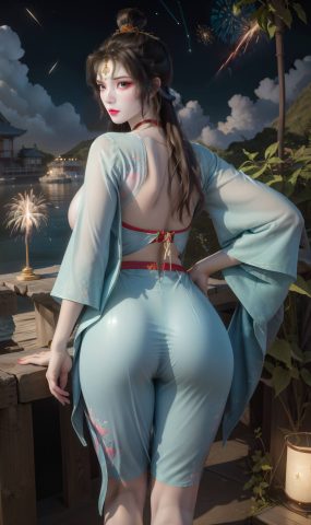 AI绘画 559 墨云荤素[24P]