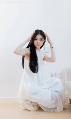 勿恋传媒 NO.2568 小羊-板鞋、白棉袜、裸足[153P]