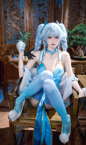 九柒喵 – 翠雀媚[29P]