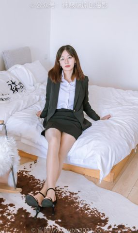 [BoBoSocks袜啵啵]NO.267 小甜豆-高跟鞋、油亮肉丝、ol至服[130P]