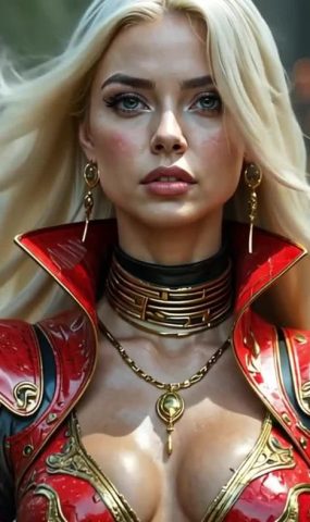 [AI Video]Princess of Space Fantasy_ Futuristic Music Video[20P]