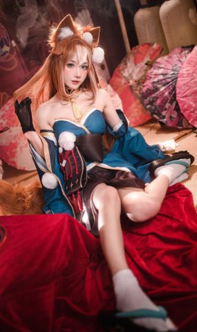 阿半今天很开心 – 原神 希娜小姐[22P]