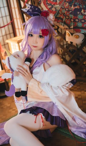 焖焖碳 – 独角兽和服[24P]