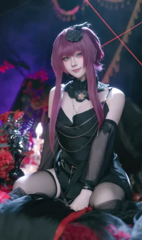 屿鱼 – 崩坏 星穹铁道 卡芙卡 缚月之夜[37P]