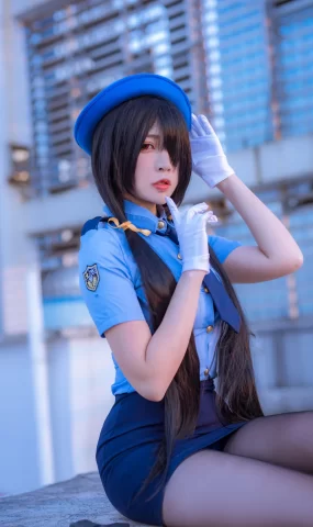 二佐Nisa – 约会大作战 狂三 女警[28P]
