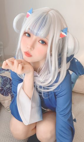 台湾Coser@ElyEE子  Gawr Gura [44P57MB]
