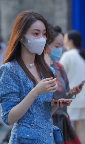 唯美街拍 NO.972 肤白貌美 [36P]