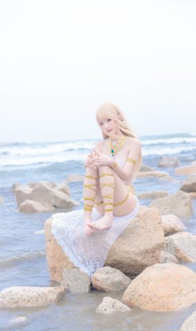 清水由乃 – 玛丽萝丝白色泳衣[33P]