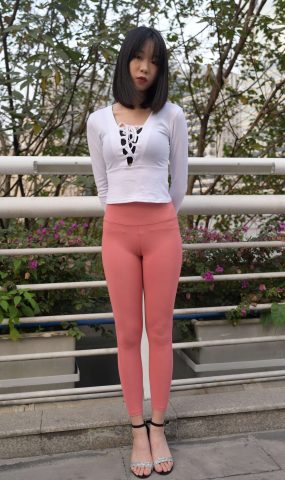 唯美街拍 NO.580 粉色仅身裤小解解（五） [89P]