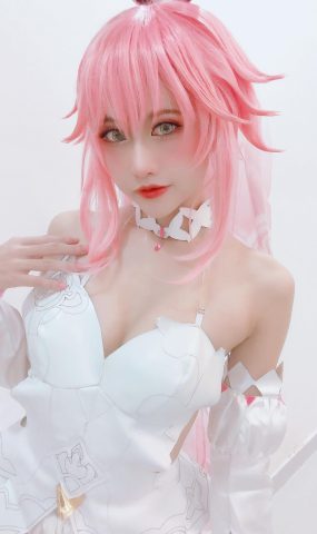 PingPing  – Yae Sakura Wedding dress[13P]