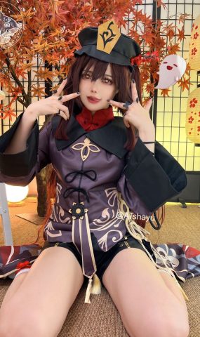 AT鲨 – 原神 胡桃[30P]