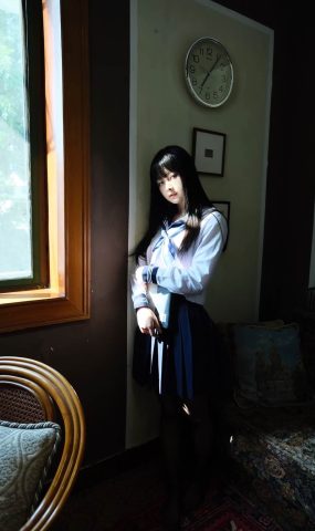 白莉爱吃巧克力 – 原理猪 闺房JK[17P]