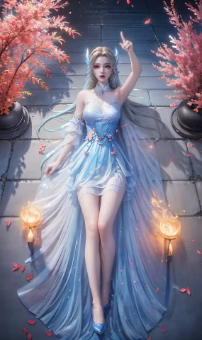 AI绘画 1064 独步逍遥-雪言[30P]