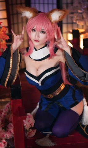 动漫博主 铁板烧鬼舞w – 玉藻前 原皮 [32P]