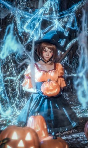 青春COSER@绮太郎_Kitaro 我的英雄学苑 万圣节 在现浏览