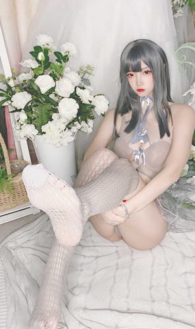 人气Coser二佐Nisa – 网状彼基尼 [38P]